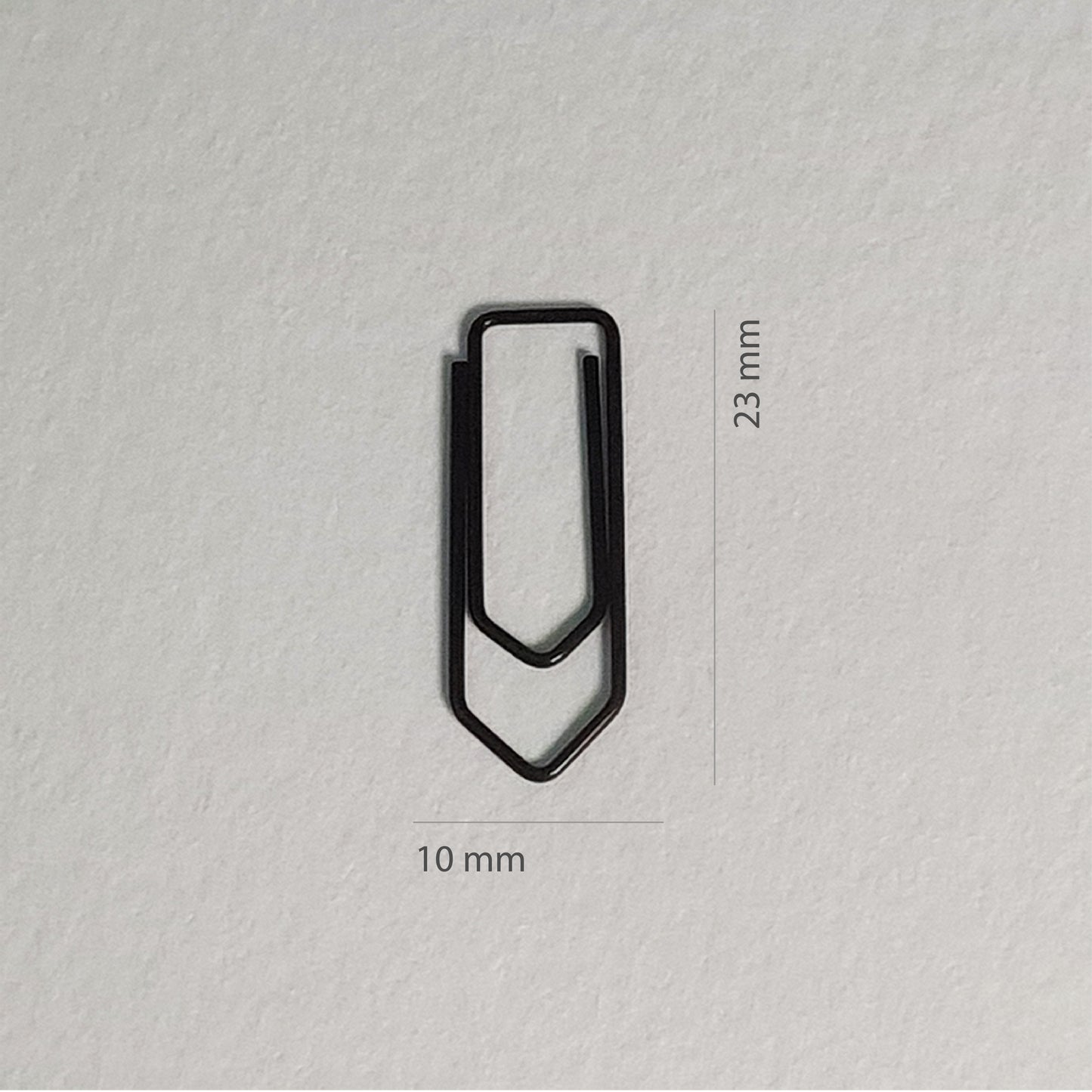 Chevron Paper Clips - Black