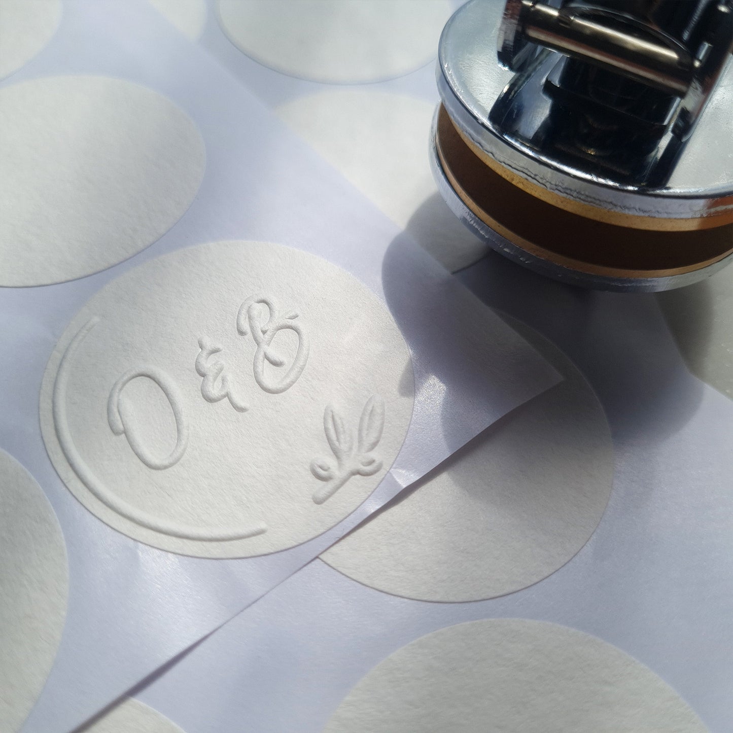 Luxury Cotton Stickers - Blank sheet of 10