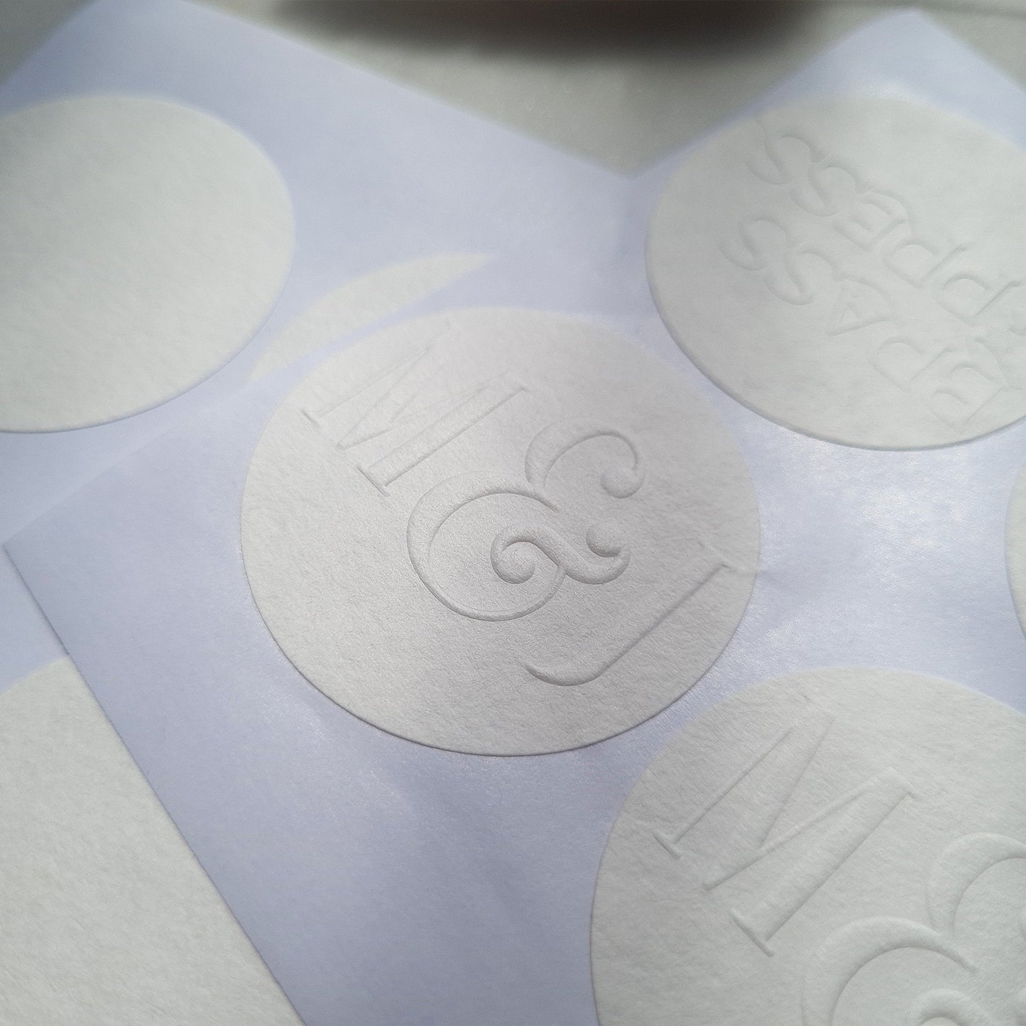 Luxury Cotton Stickers - Blank sheet of 10