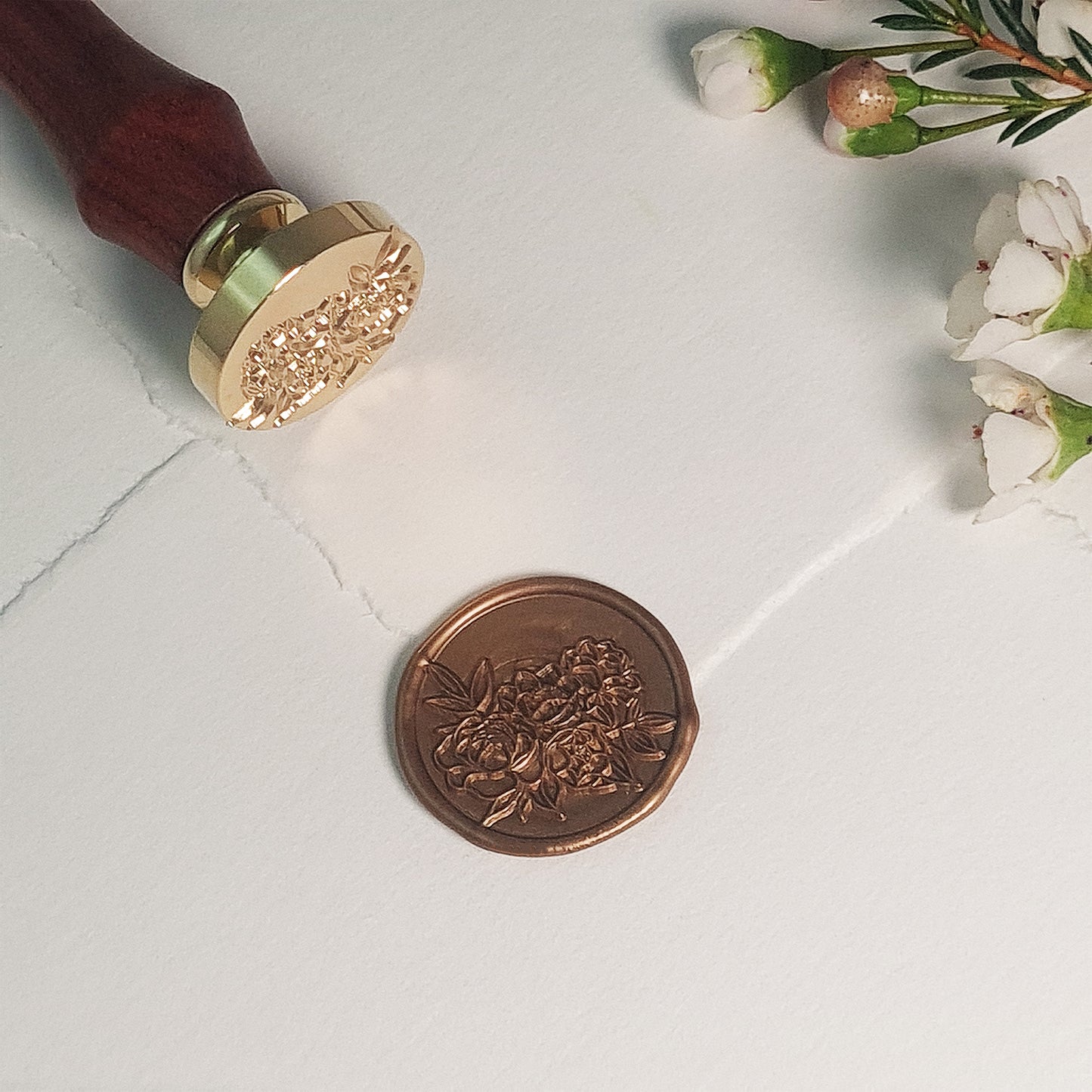 Wax Stamp - Bridal Bloom