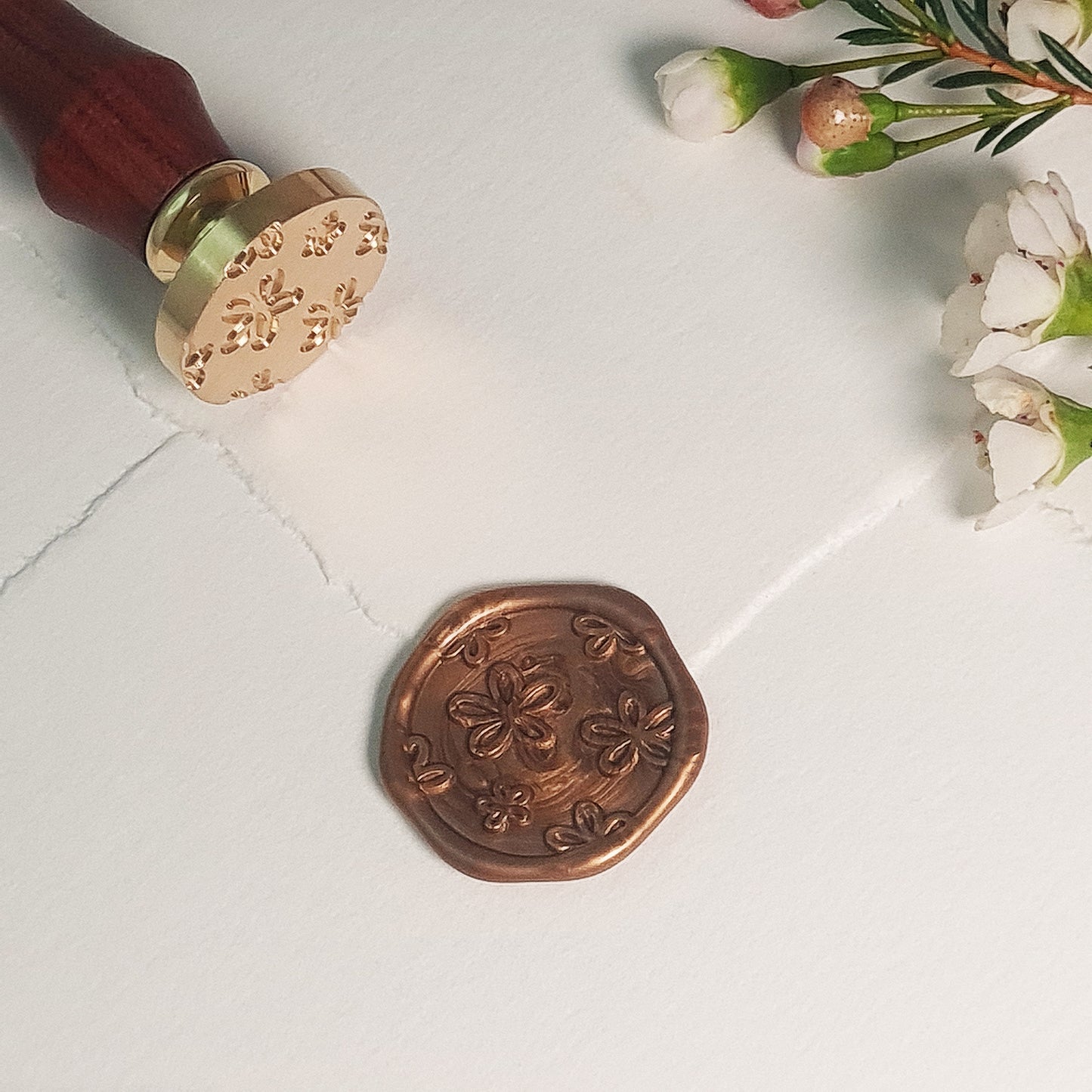 Wax Stamp - Gentle Bloom