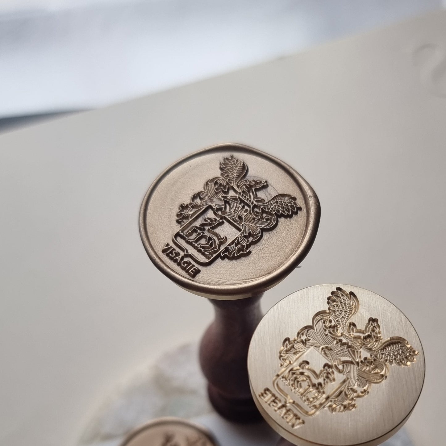 CUSTOM Crest Wax Stamp