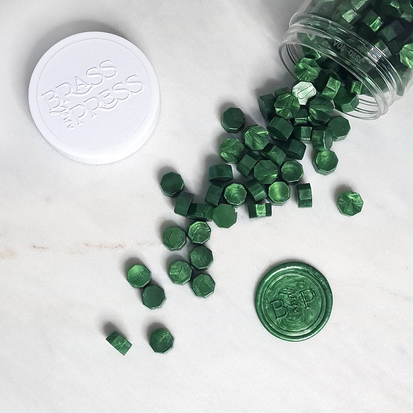 Bottle Green - Wax Sealing Beads