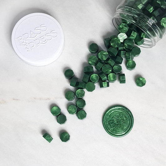 Bottle Green - Wax Sealing Beads