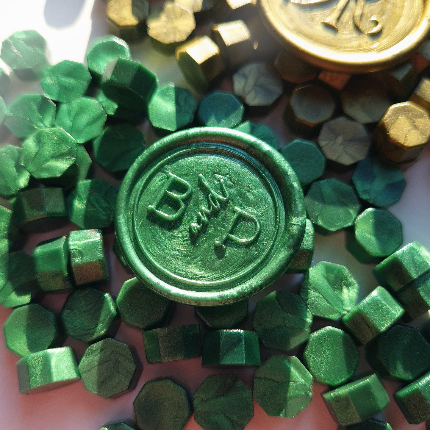 Bottle Green - Wax Sealing Beads