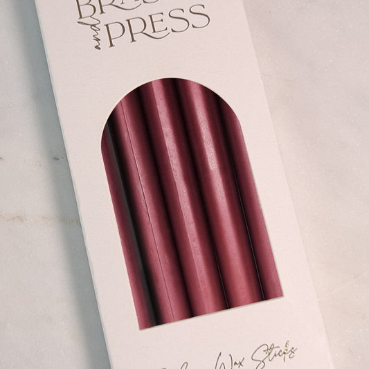 Burgundy - Wax Sealing Sticks