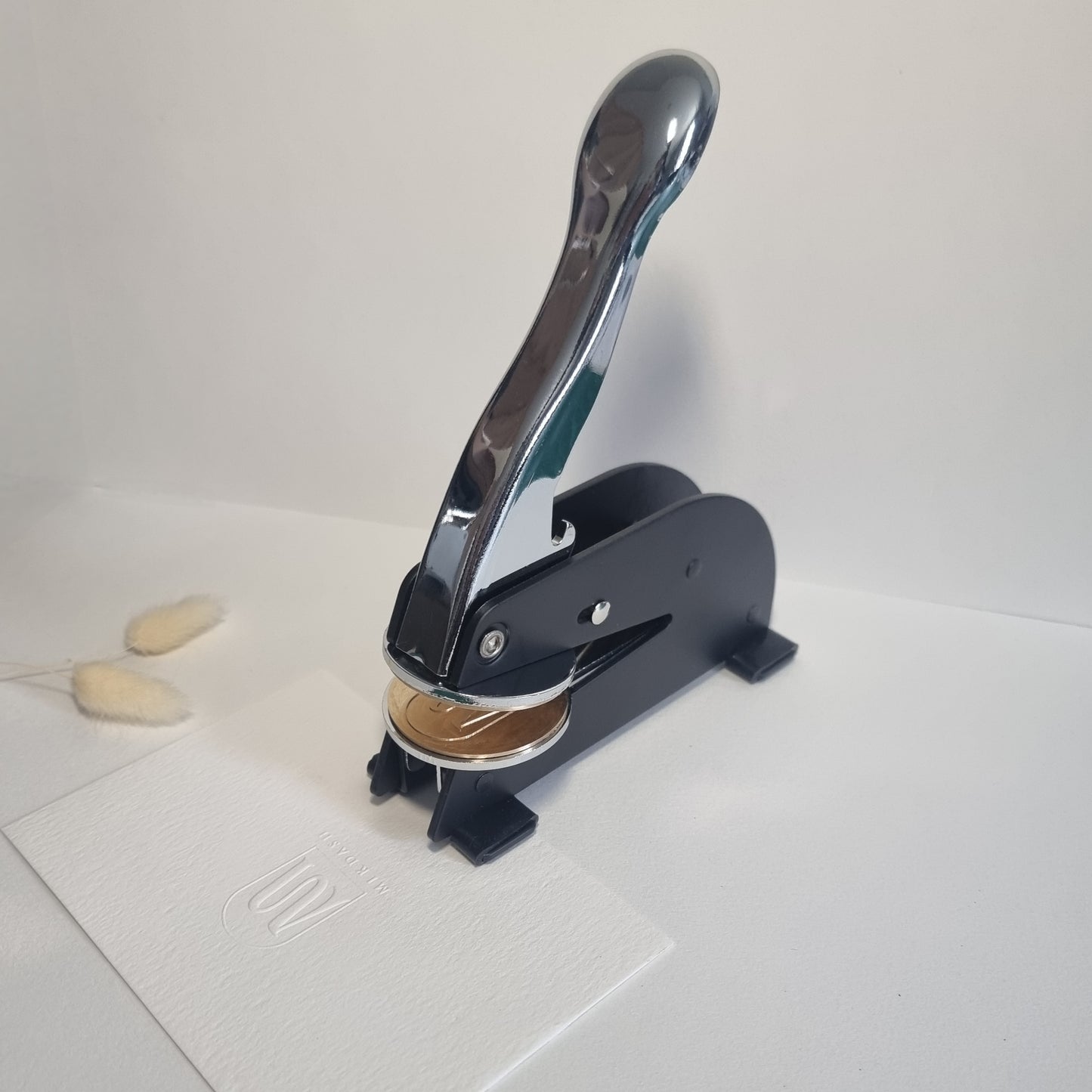 CUSTOM Desk Embossing Stamp