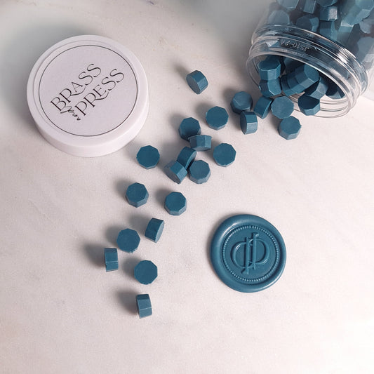 Iron Blue - Wax Sealing Beads