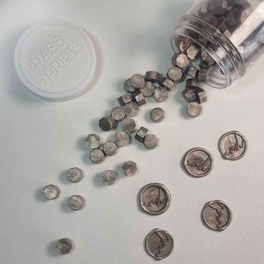 Metallic Taupe - Wax Sealing Beads