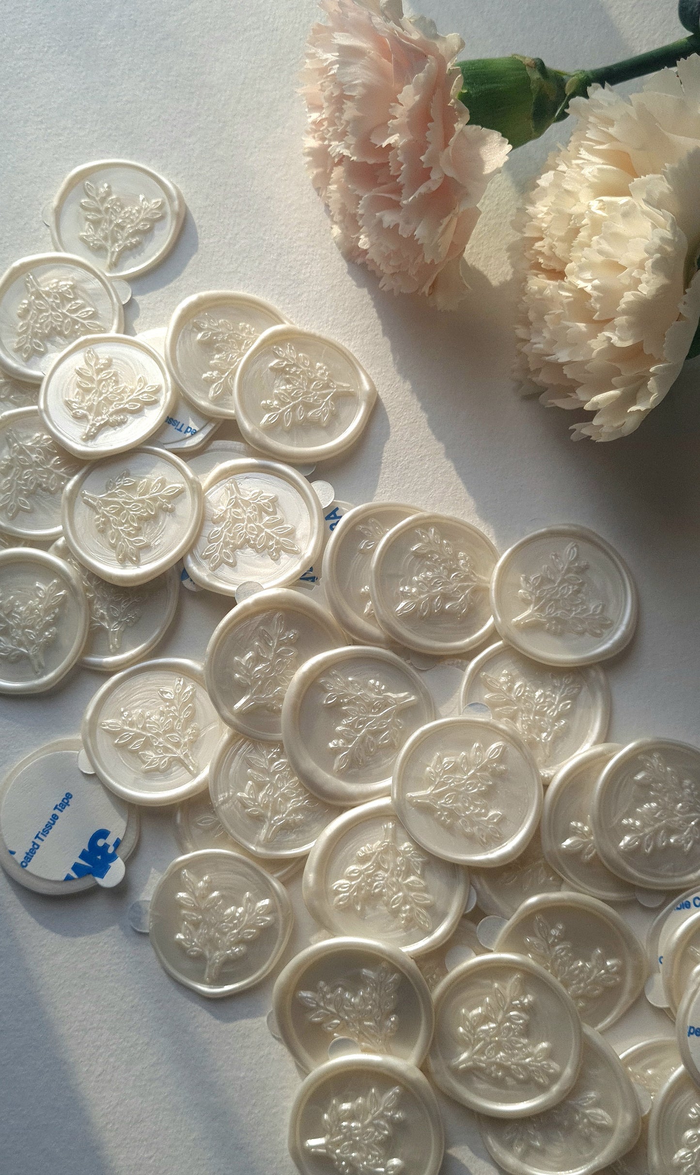 Pearl White - Wax Sealing Beads