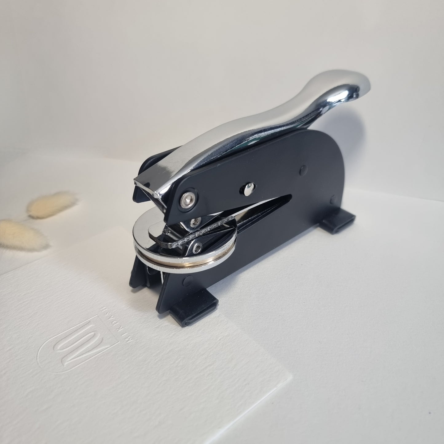 CUSTOM Desk Embossing Stamp
