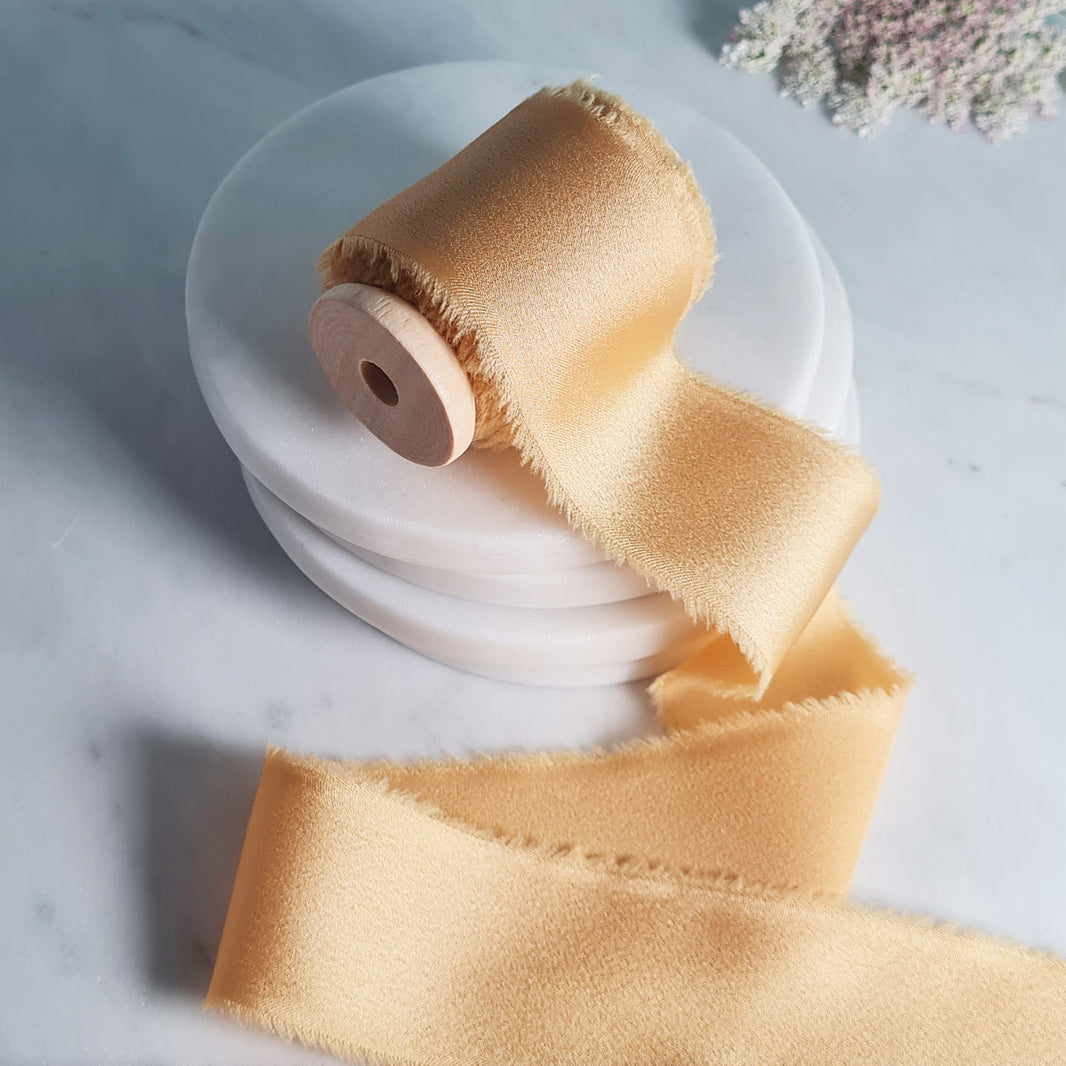 Sandpaper Ribbon Silk Ribbon – Brass and Press
