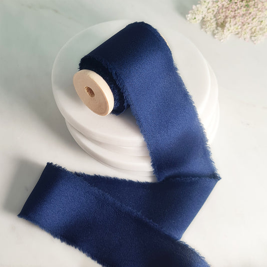 Navy - Silk Ribbon