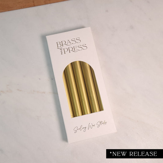 Soft Gold Foil - Wax Sealing Sticks