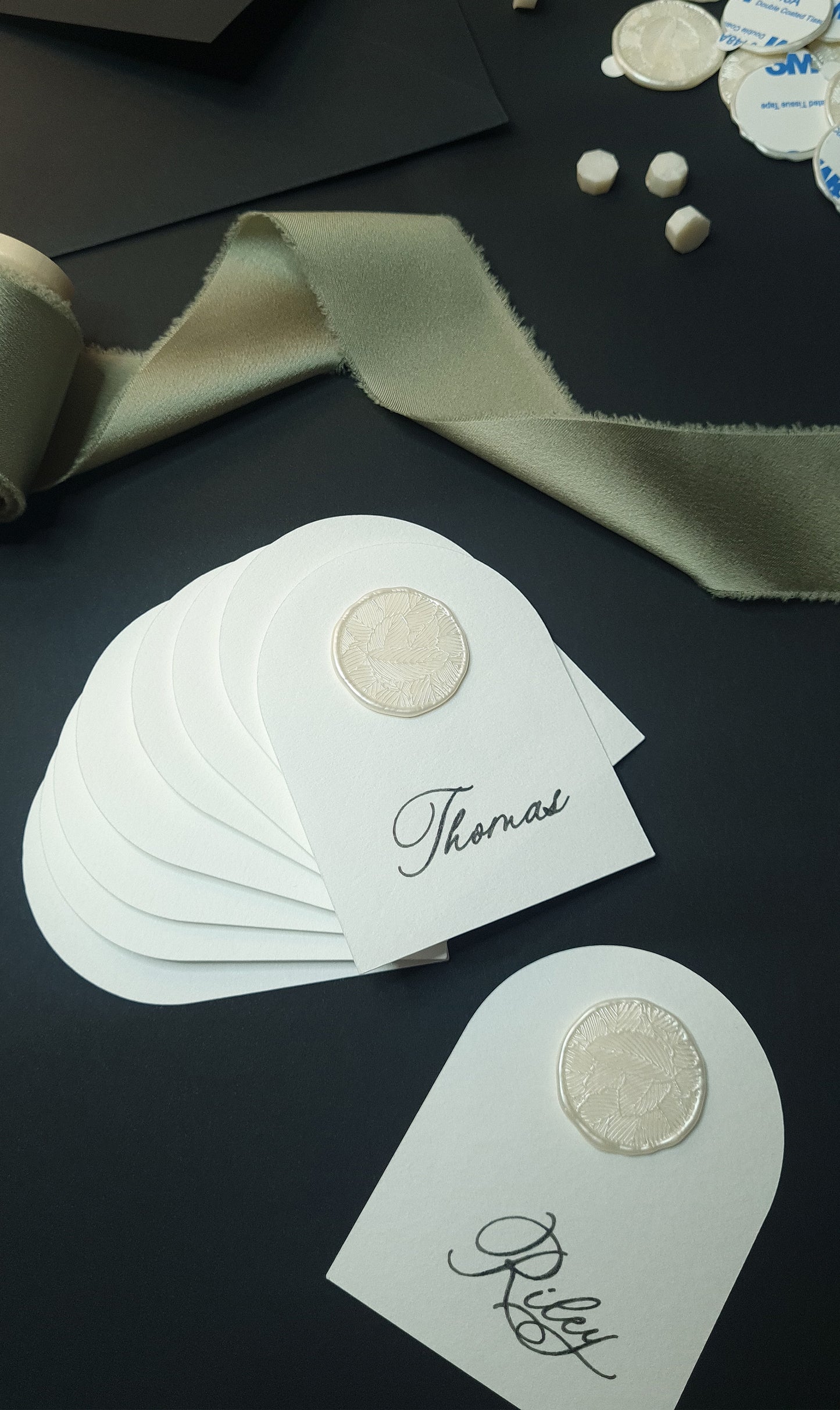 Designed Wax Seals - Jungle Leaves