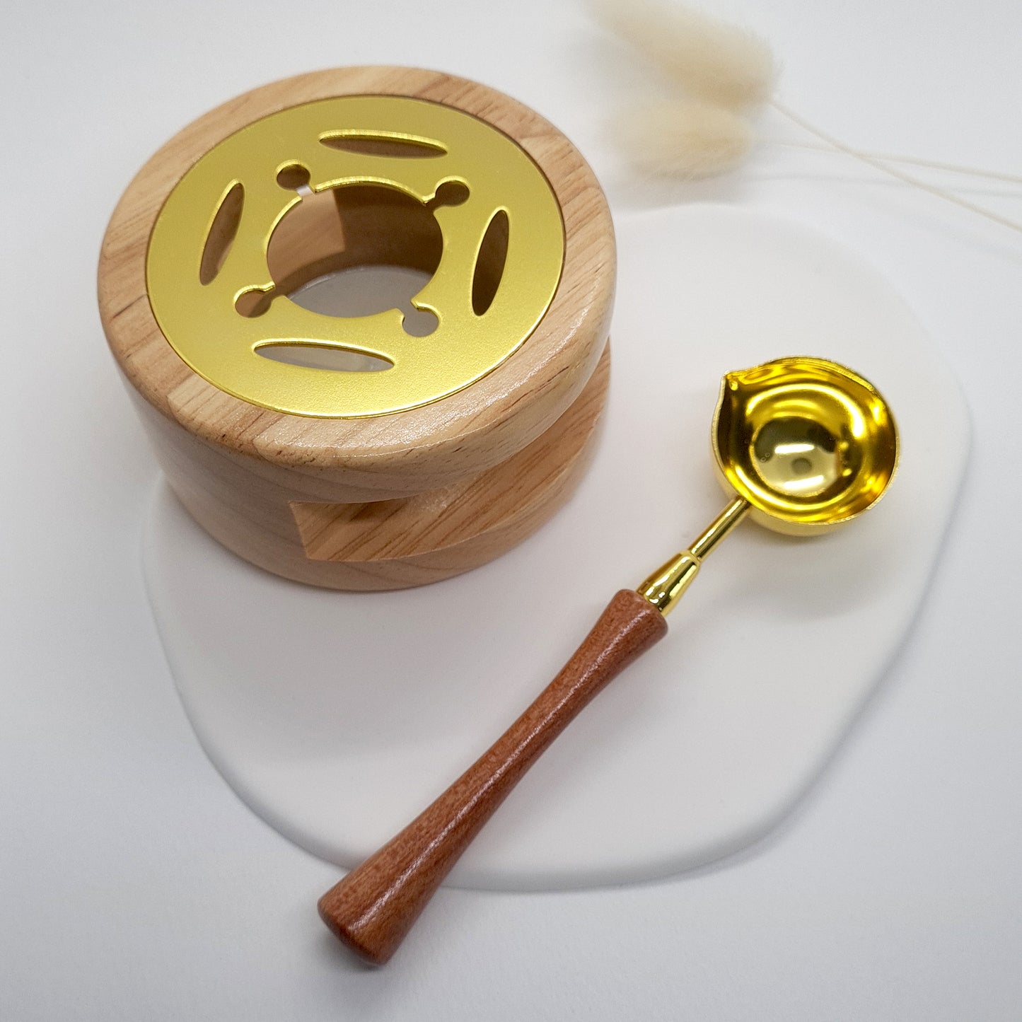 Wax Melt Stove & Spoon Set