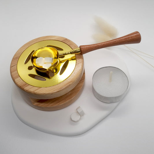 Wax Melt Stove & Spoon Set