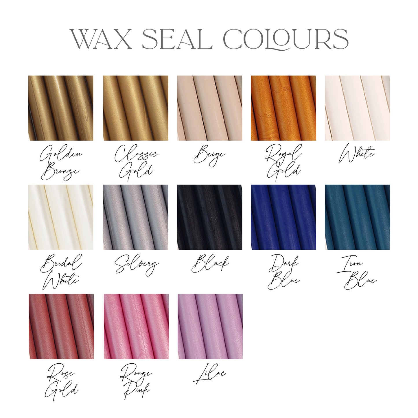 CUSTOM Wax Seals