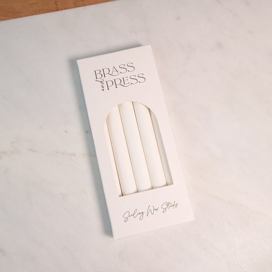 White - Wax Sealing Sticks