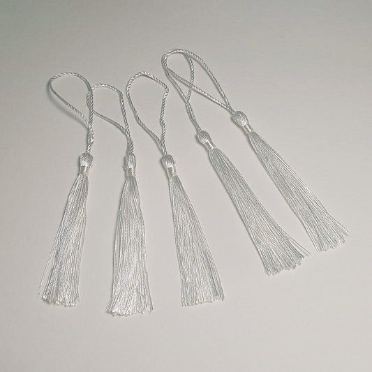 White Tassles
